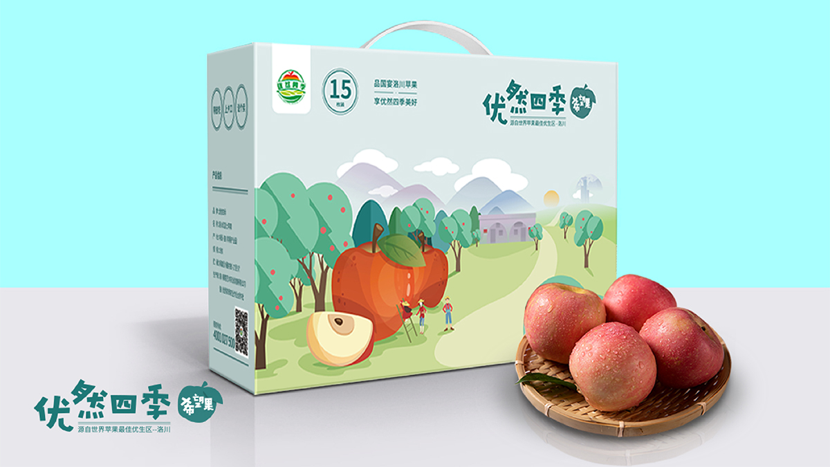 武漢包裝設計，水果包裝設計，農產品包裝設計